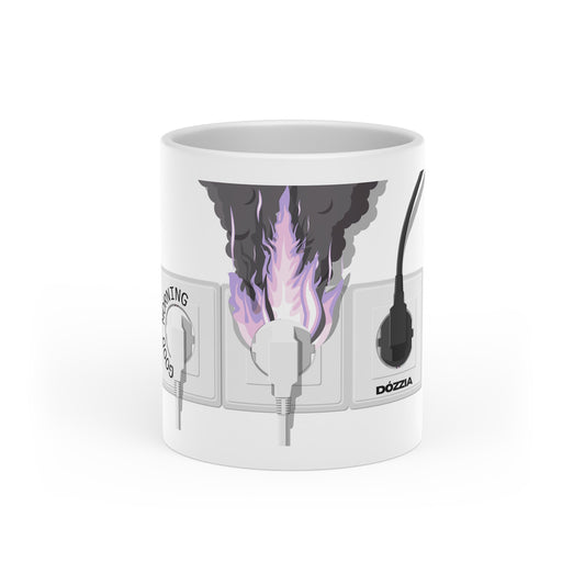 Good morning heart mug -