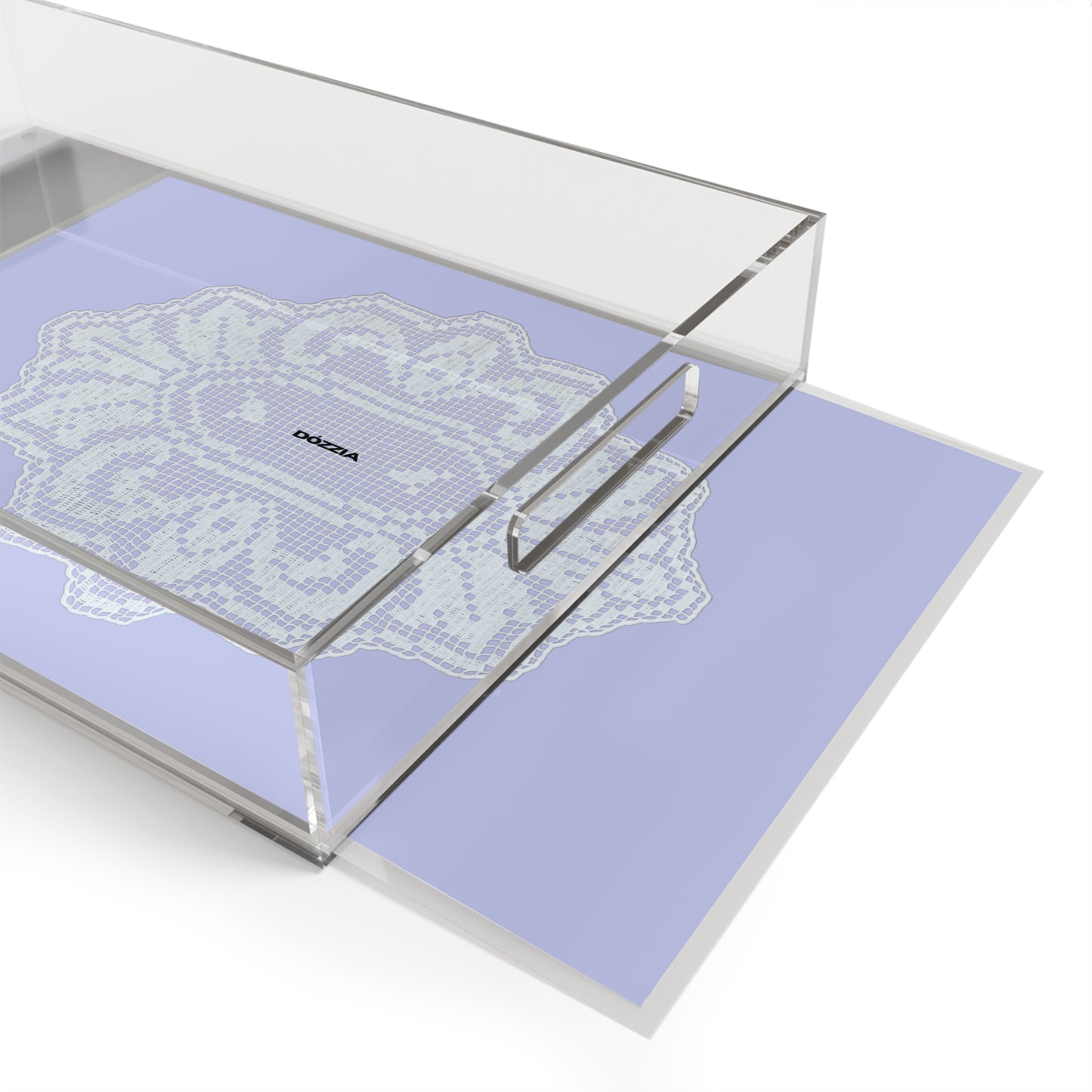 Elegant Acrylic Serving Tray -