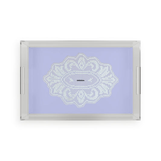 Elegant Acrylic Serving Tray -